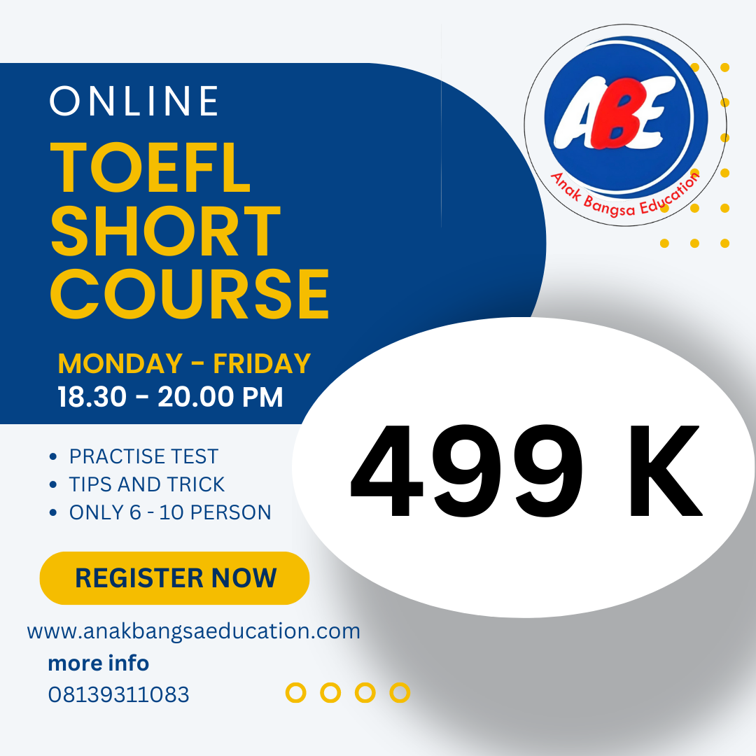 Anak bangsa education tes tpa tkda tpiu dan toefl