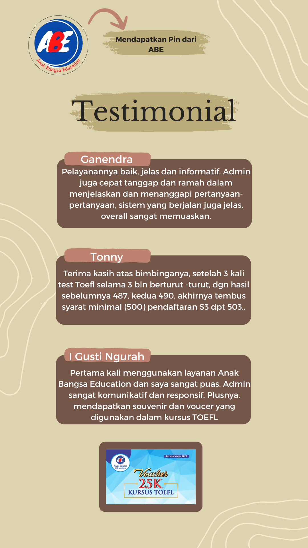 Anak bangsa education tes tpa tkda tpiu dan toefl